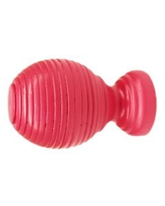 Curtain pole final, Size: Ø25 mm, Color: Pink, Material: Wood
