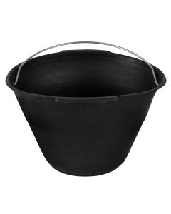 Concrete bucket,10Lt Black color