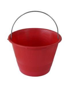 Concrete bucket,12Lt Red color