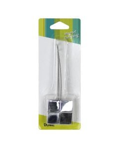 Magnetic Tieback, Size: 4.7x4.7 x27cm, Color: Cream, Material: Pvc & metal