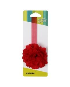 Lidhëse  me magnet, Përmasa: D.9x27cm, Ngjyra: Kuqe, Materiali: Poliester