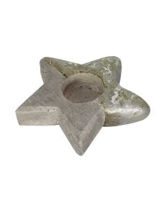 Mbajtese per qiri ARMONIA të ndryshme, Permasa: 13,5x13x3,7;16x15,5x3,6;11,8x11,8x4,10 cm, Ngjyra: Argjendi, Materiali: Dru-metal