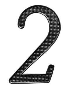 Numër për derë,aliazh zinku, 2", 100 mm