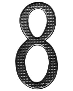 Door Number, 8, zinc alloy, 100 mm
