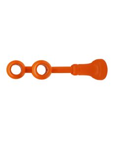 Curtain bracket orangeDia:25mm