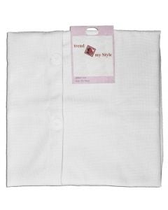 Këllëf jastëku, polyester, white, 35x70 cm