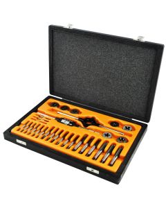 Set matravidash profesionale, Beta, 446/C30, mashkull ( M3X0.5, M4X0.7, M5X0.8, M6X1, M8X1.25, M10X1.5, M12X1.75), femer (M3X0.5, M4X0.7, M5X0.8, M6X1, M8X1.25, M10X1.5, M12X1.75)