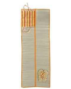 Set shtroje plazhi+shapka, bambu, natyrale, shapka nr: 37, shtroje: 60x180 cm