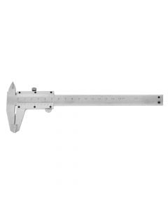 Gauge steel calipers Tempered stainless steel, from 0 to 150 mm., Total length 210 mm