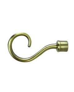 Curtain pole final, Size: D.20 mm, Color: Bronze, Material: Metallic
