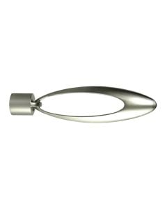 Curtain pole final, Size: D.20 mm, Color: Inox, Material: Metallic