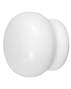 Curtain pole final, Size: D.20mm, Color: White, Material: Wood