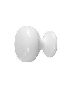 Curtain pole final, Size: D.20mm, Color: White, Material: Wood