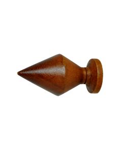 Curtain pole final, Size: D.28mm, Color: Cherry, Material: Wood