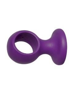 Curtain pole final, Size: D.28mm x 5cm, Color: Purple, Material: Wood