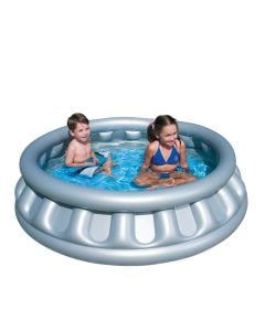 Pishinë me fryerje, plastik, blu, Ø 157x41 cm