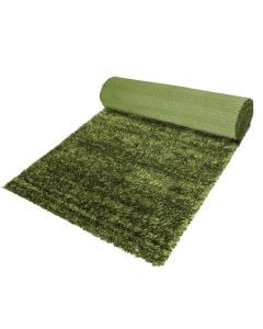 Rrugice Shaggy Malaidori, Përmasa:70cm, Ngjyra:Jeshile, Materiali:Poliester