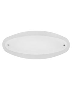 Wall lamp G9-2x40W.45xH17cm/Two sandblast glasses ,Chrome