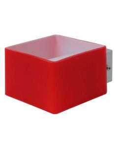 Wall lamp G9 1x40W/Red glass