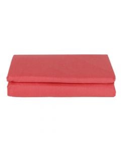 Double bed linen, LINA, cotton, orange, 160x200 cm