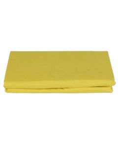 Single bed linen, LINA, cotton, yellow, 90x190 cm