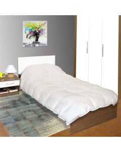 Quilt 770 gr (250 gsm), Imperial Calgary PLATINIUM, Cover: 100% cotton batist baffle boxes German piping, Filling: 90% white duck down Class 1; 10% duck down, 140x220 cm