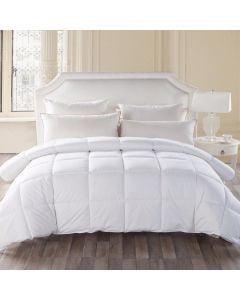 Quilt 1430 gr (250 gsm), Imperial Calgary PLATINIUM, Cover: 100% cotton batist baffle boxes German piping, Filling: 90% white duck down Class 1; 10% duck down, 260x220 cm