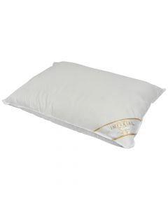 Pillow, CALGARY PLATINIUM, 90% white duck down class 1; 10% duck down, white, 50x70 cm, 460 gr