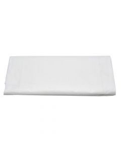 Këllëf dysheku, pambuk, (i bardhë), 65x130 cm