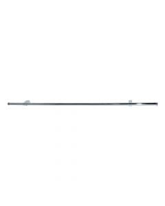 Kitchen accessories hanging tube, stainless steel, silver, 120 cm