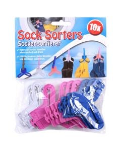 Plastic, Sock sorters, 10 pieces