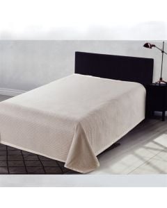 Mbulesë krevati, dopjo, mbushja 100% poliestër (200 gsm), copa satin (90 gsm), rozë, 220×240 cm