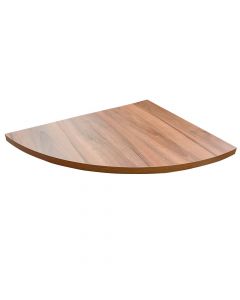 Kënd tavoline, majtas, melaminë, arrë, 80x60 cm