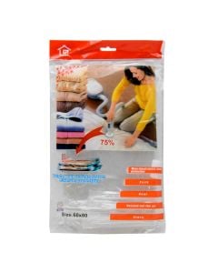 Vacuum packing bag, pvc, clear, 60x80 cm