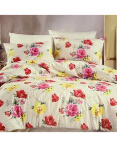 Bedlinen, double, cotton, (x1) 240x260 cm; (x1) 160x200+25 cm; (x2) 50x80 cm