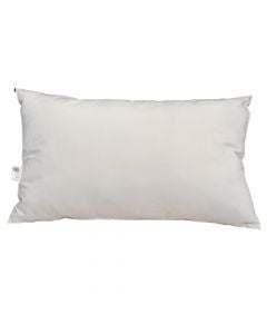 Sleep pillow, silicone filling, cotton cover, 50x80 cm, 800 gr