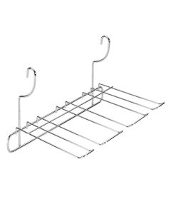 Mbajtëse gotash, Lonardo, çelik kromuar, argjendi, 28x19xH20 cm