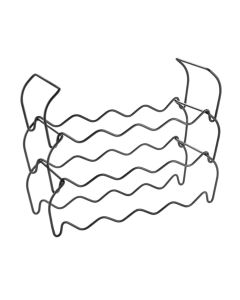 Wine bottle holder, Lava, touch-therm coating, dark grey, 3-tier, for 12 bottles, 45x15xH15 cm