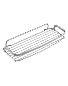 Single shelf, Eureka, polytherm® coating, grey, 30x12xH4 cm