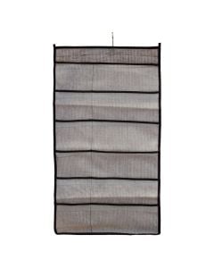 Storage Shelf, non-woven cloth, brown/beige, 40x78 cm