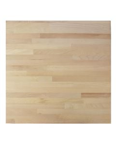 Syprinë tavoline, druri, natyrale, 80x80xH3 cm