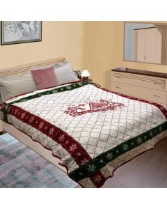 Batanije, motive christmas, 87% akrilik 7% pambuk7% poliestër, shumëngjyrëshe, 200x240 cm, 450 gr/m²"