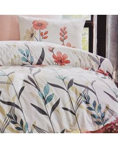 Bedlinen set, single, cotton, colorful, 160x260 cm; 90x190+25 cm; 50x80 cm (x2)