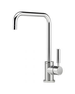Sink mixer, Crolla, stainless steel, silver, 20.5x29.1 cm