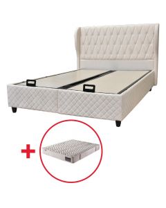 Buy double bed (212820), get for free double mattress (212929)