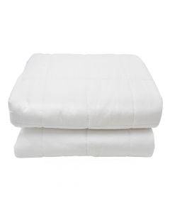 Quilt, single, cotton, white, 160x240 cm, 150 gr/m²