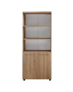 File cabinet, melamine doors (x2), melamine, melamine, rover, 80x40xH200 cm
