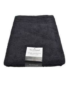 Shower towel, cotton, black, 500 gr/m2, 70x140 cm