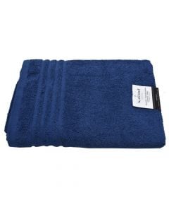 Shower towel, cotton, blue, 500 gr/m2, 70x140 cm