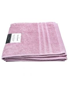 Face towel, cotton, pink, 500 gr/m2, 50x100 cm